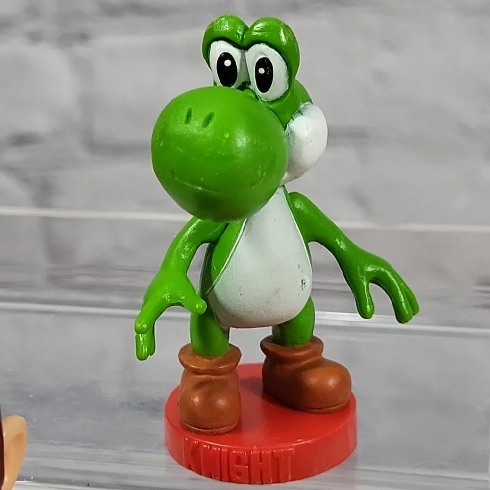 Nintendo Super Mario Bros Figures Lot‎ Of 8 Yoshi Toad Gumba Gamer Cake Toppers